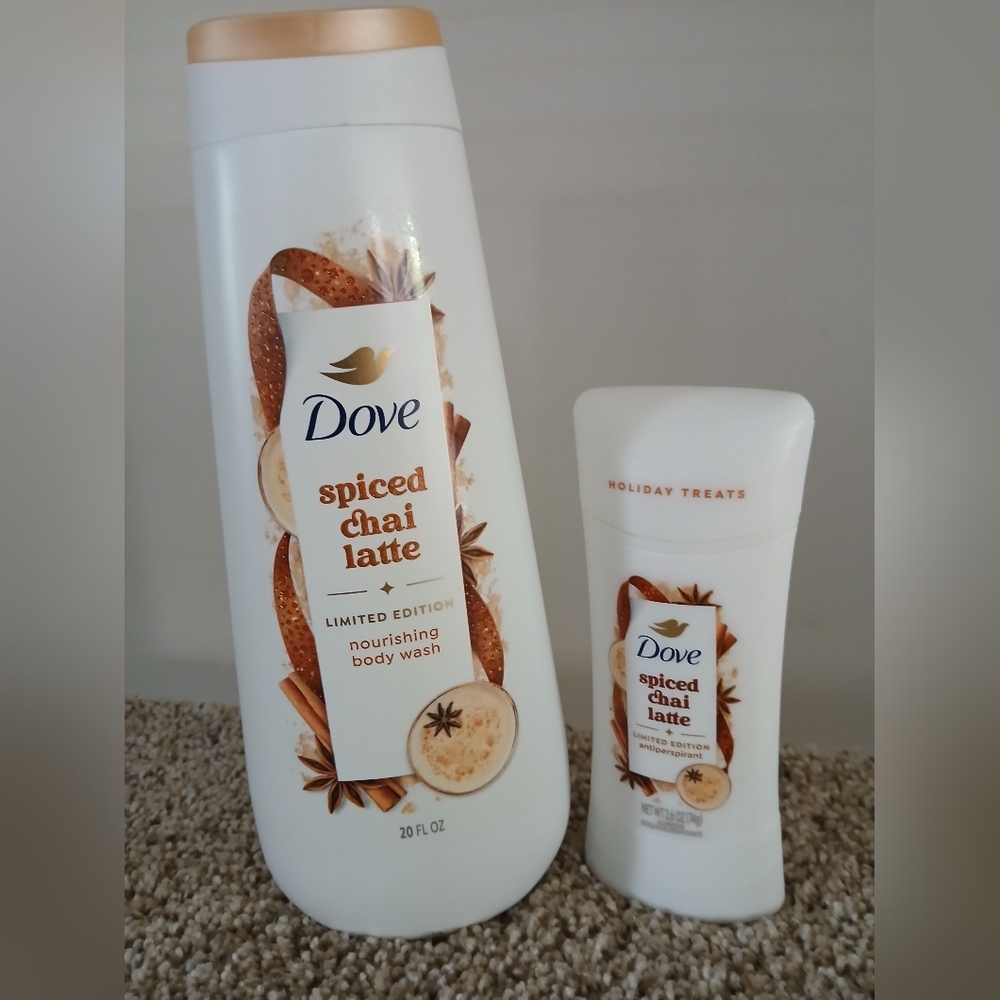 Dove Limited Edition Spiced Chai Latte Set Of 2
